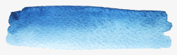 条形纹理蓝色水彩笔触高清图片