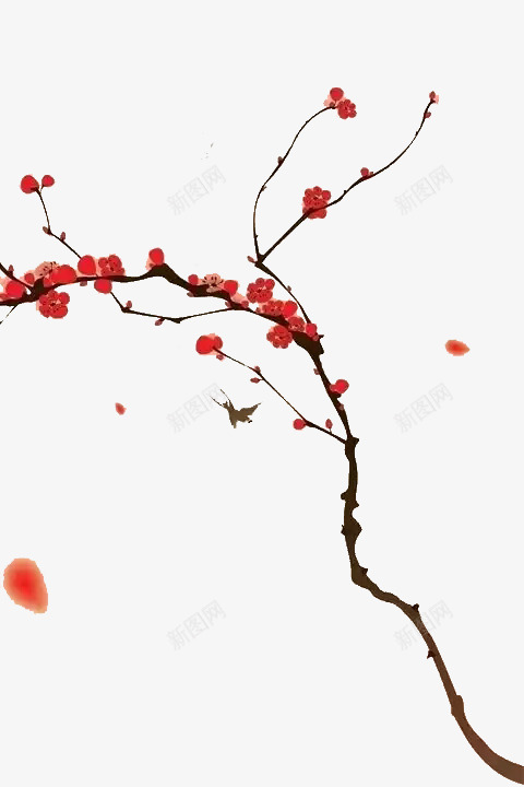 人物梅花图 74b3053973b769ebc09530d62d863d