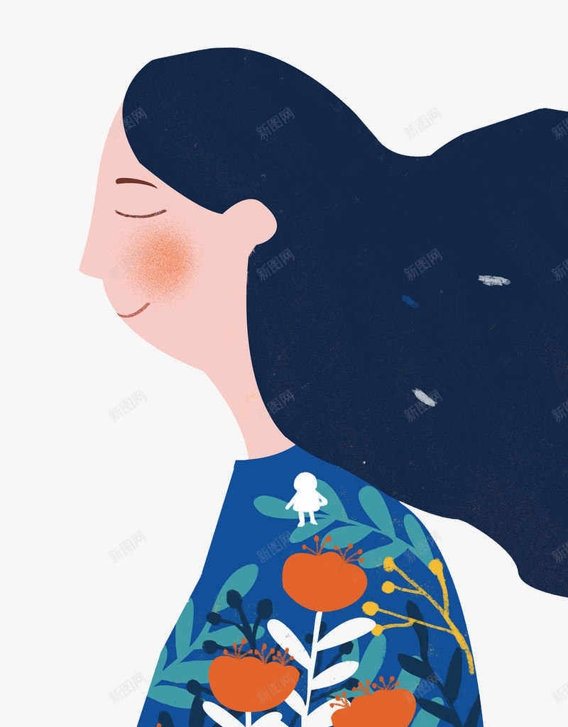 手绘人物插画母亲节妈妈插图png免抠素材_88icon https://88icon.com 人物 妈妈插图 手绘 插画 母亲节 装饰插图 装饰画