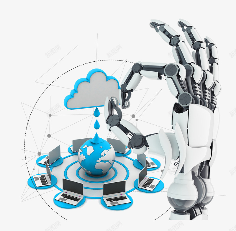 机器人人工智能梦幻科技psd免抠素材_88icon https://88icon.com 人与机器 几何梦幻 引领未来科技 机器人 机器人人工智能 机器人时代 梦幻科技 科技