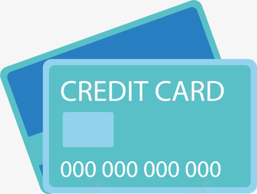 磁条会员卡银行卡理财图标图标