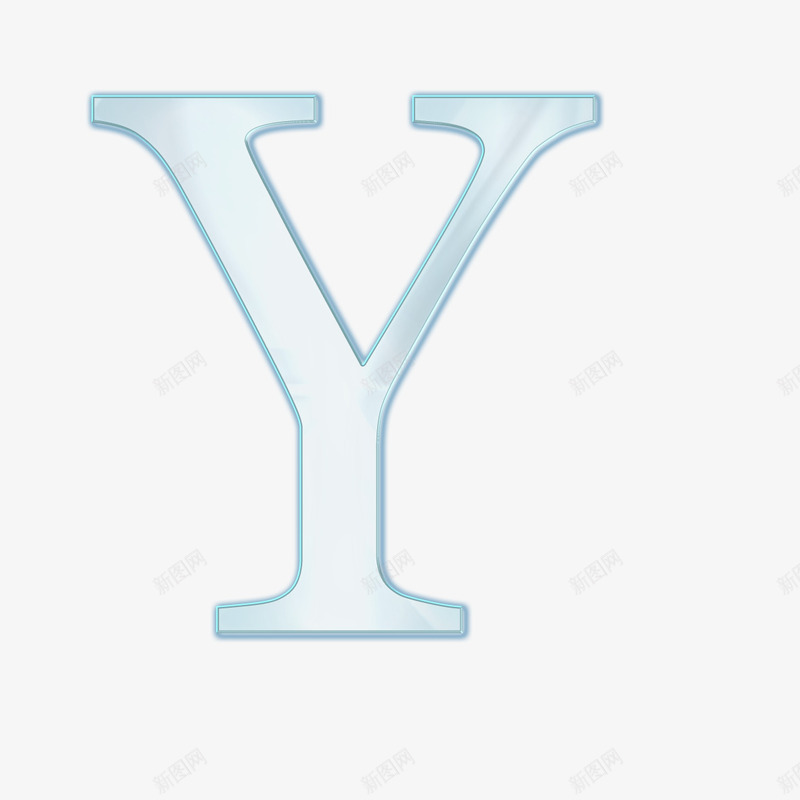 淡雅玻璃字母Ypng免抠素材_88icon https://88icon.com Y 淡雅 玻璃字母 艺术字 英文字母