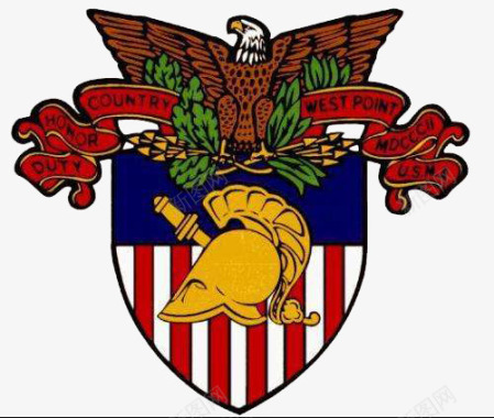 美国西点军校logo图标图标
