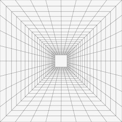 几何元素透视网格几何网格高清图片