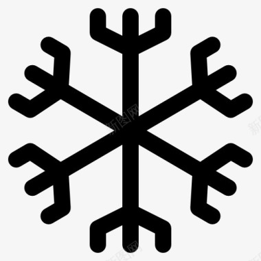 冬天的雪人雪图标图标