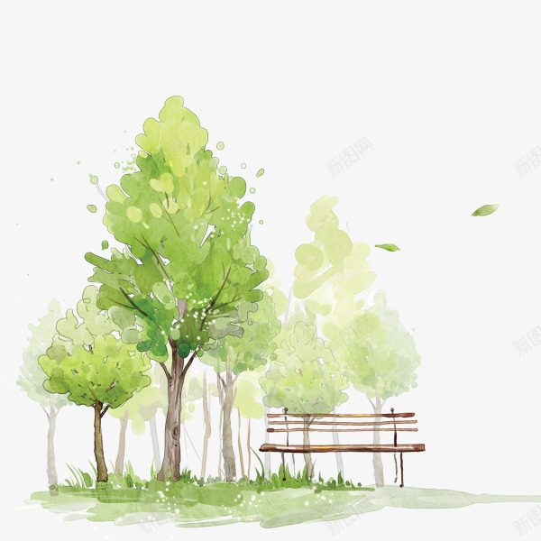 涂鸦植物树木效果栏杆png免抠素材_88icon https://88icon.com 效果 栏杆 树木 植物 涂鸦