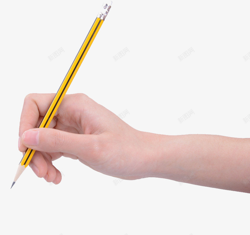 一只手拿笔png免抠素材_88icon https://88icon.com 一只手拿笔写字 临摹 握笔写字 端正正确姿势 绘画 铅笔