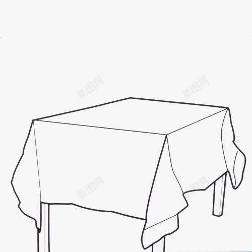 方型桌子简笔画png免抠素材_88icon https://88icon.com 卡通 手绘 方桌 桌子简笔画 桌布 简笔 简笔绘画 绘画