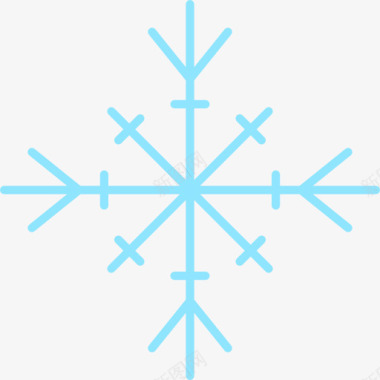 雪花覆盖Snowflake图标图标