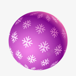 紫色彩色圆球矢量图素材