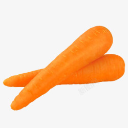 橙色爱心新鲜有机蔬菜胡萝卜高清图片