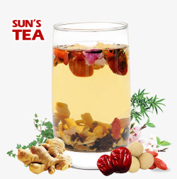 茶杯广告设计中国风冬季暖茶饮品海报传单高清图片
