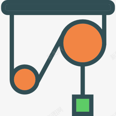 齿轮组件力学图标图标