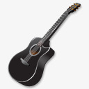 黑色吉他仪器声学吉他png免抠素材_88icon https://88icon.com black guitar instrument 仪器 吉他 黑色