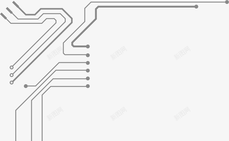 科技创新商务电路板png免抠素材_88icon https://88icon.com 创新 商务 接线图 电路板 科技