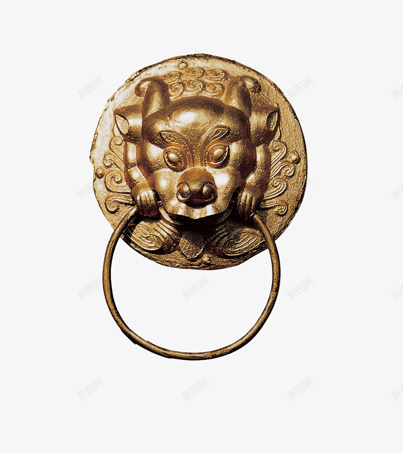 门锁png免抠素材_88icon https://88icon.com 中国风 中式仿古门环 兽头中式仿古门环免抠 兽头中式仿古门环免抠png 兽头门把手 大门狮子头 抽屉柜门小拉环 纯铜拉手 老虎头门把手 金属 门扣 门栓