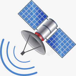 发射器卫星信号发射器矢量图高清图片