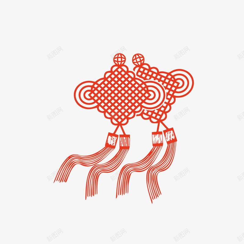 中国风吉祥结挂件矢量图ai免抠素材_88icon https://88icon.com 300像素图 AI图免抠 中国风 吉祥结 大图免抠 挂件 高清免抠 矢量图