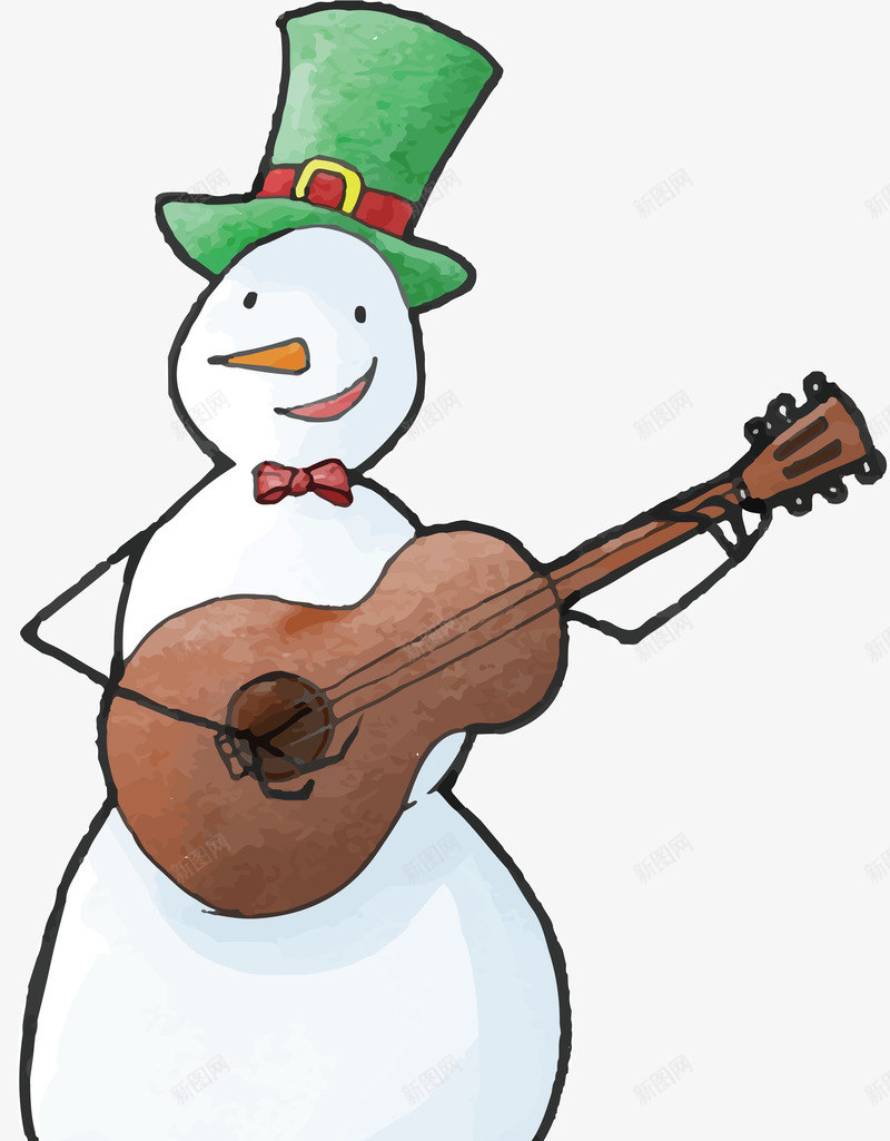 弹吉他雪人png免抠素材_88icon https://88icon.com 冬天雪人 圣诞雪人 堆雪人 弹吉他 手绘雪人 新年雪人 真实雪人 雪人 雪人卡通 雪人矢量