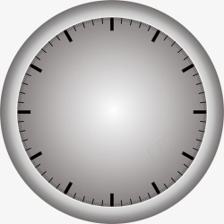 银色钟表不锈钢钟表高清图片