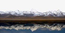 西藏雪山纳木错风景高清图片