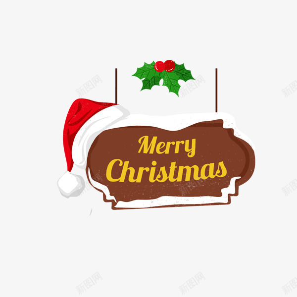 卡通手绘装饰圣诞帽子吊牌png免抠素材_88icon https://88icon.com 卡通手绘装饰圣诞帽子 吊牌 圣诞夜 圣诞帽 圣诞节