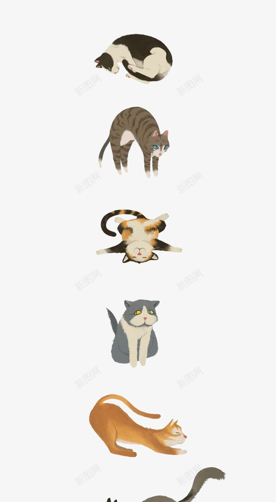各种灰色系小猫png免抠素材_88icon https://88icon.com 小猫动作 小猫图案 小猫种类 小猫系列