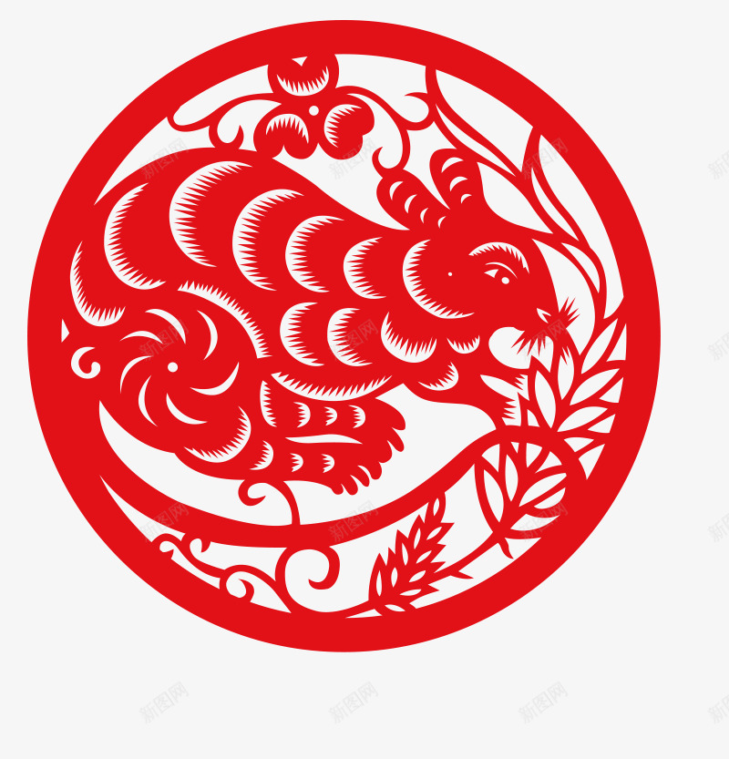 新年喜庆十二生肖剪纸装饰窗花设png免抠素材_88icon https://88icon.com 中国风创意礼物 十二生肖剪纸 十二生肖窗花 喜庆剪纸 圆形剪纸 新年剪纸 新年喜庆十二生肖剪纸装饰窗花设计鼠年免费下载 新年快乐 窗花兔子 窗花模板 鼠年