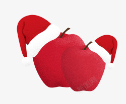 平安夜苹果包装红色平安夜礼物高清图片