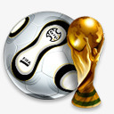 足球运动球球奖杯世界杯足球足球运动世界杯高清图片