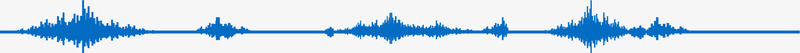 蓝色简约音符png免抠素材_88icon https://88icon.com 波形 简约音乐 线条 蓝色音符 装饰图案 语音波纹 音波 音浪 音符分割线 音符花边 音量波动