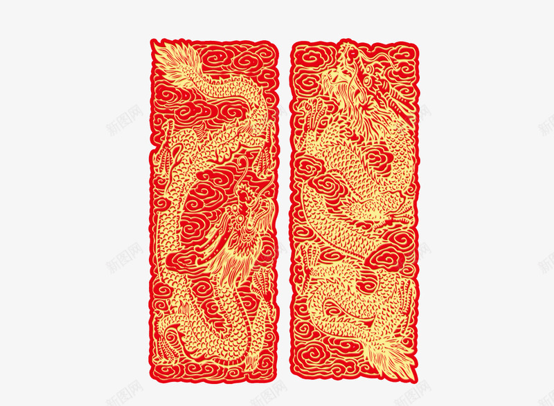 龙纹psd免抠素材_88icon https://88icon.com 中国龙 吉祥龙 祥龙图案 龙底纹 龙纹 龙花纹