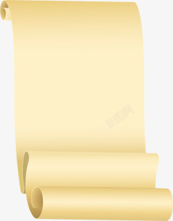 浅黄色圈纸素材