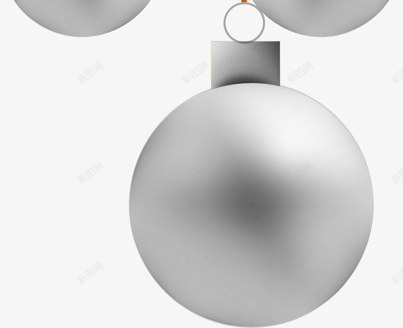 银色圣诞节挂件png免抠素材_88icon https://88icon.com 圣诞彩球 圣诞快乐 圣诞球 圣诞节 装饰图案 银色挂件