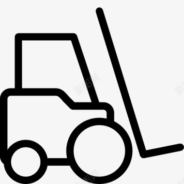 叉车PNGforktruckicon图标图标