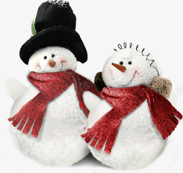 可爱的雪人造型红色围巾png免抠素材_88icon https://88icon.com 可爱 围巾 红色 造型 雪人