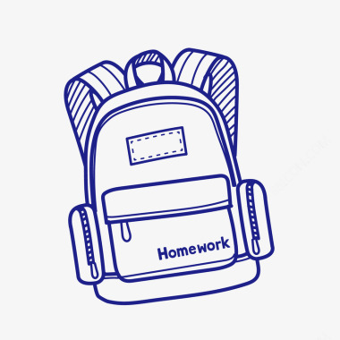 书包图标免费下载_书包矢量图标-88icon