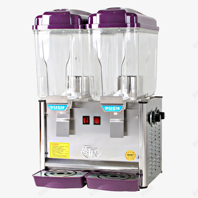 紫色饮料机png免抠素材_88icon https://88icon.com 产品实物 全自动双缸冷饮机 冷热两用奶茶机 果汁机 紫色饮料机 饮料机