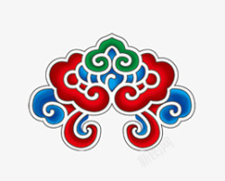中国风花纹纹理装饰素材