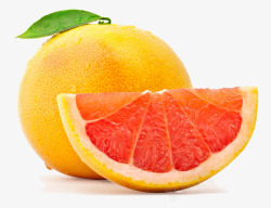 一半柠檬橙子高清图片