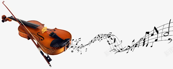 小提琴乐器音符png免抠素材_88icon https://88icon.com 乐器 小提琴 美妙 音乐 音符