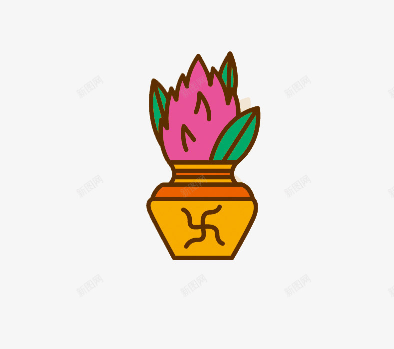 印度菩提树花png免抠素材_88icon https://88icon.com 佛教供花 佛教吉祥花 印度菩提 菩提树花