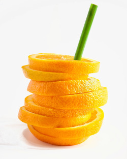 鲜橙片果汁高清图片