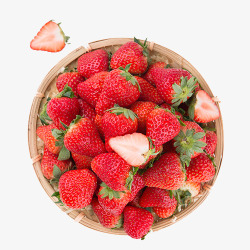 产品实物草莓素材