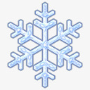 卡通蓝色雪花图案png免抠素材_88icon https://88icon.com 卡通 图案 蓝色 雪花