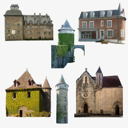 欧洲中世纪建筑素材