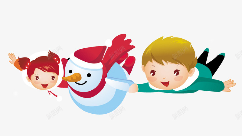 卡通孩子和雪人psd免抠素材_88icon https://88icon.com 圣诞孩子和雪人图片 圣诞孩子和雪人素材 圣诞孩子和雪人素材库 圣诞孩子和雪人素材库图片 女孩 牵手 男孩 雪人 飞舞