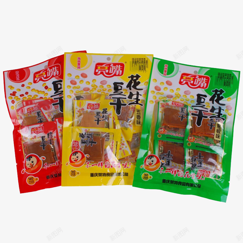 亮嘴花生豆干png免抠素材_88icon https://88icon.com 产品实物 小吃 豆干 零食 麻辣味