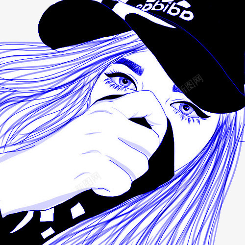 蒸汽波风格手绘戴着帽子的嘻哈女png免抠素材_88icon https://88icon.com 免抠下载 卡通手绘 实物 手绘 蒸汽波风格 蒸汽波风格手绘戴着帽子的嘻哈女生免费下载 装饰