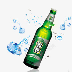 雪花啤酒素材